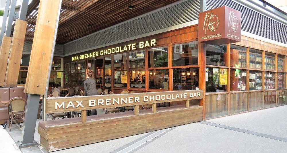 Max Brenner Dessert Bar Outside View