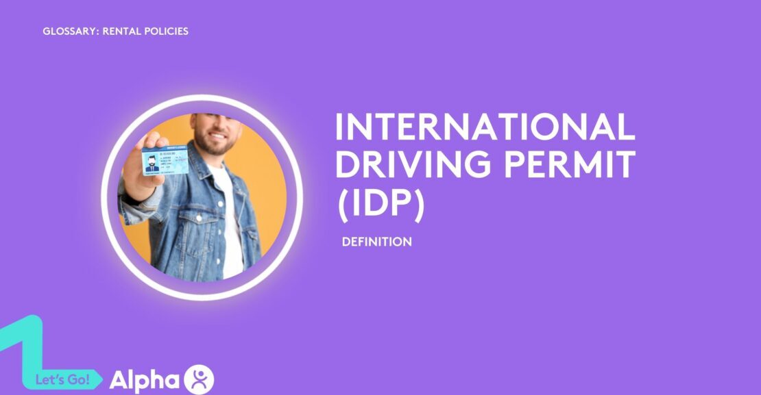 International Driving Permit (IDP) - glossary page - image