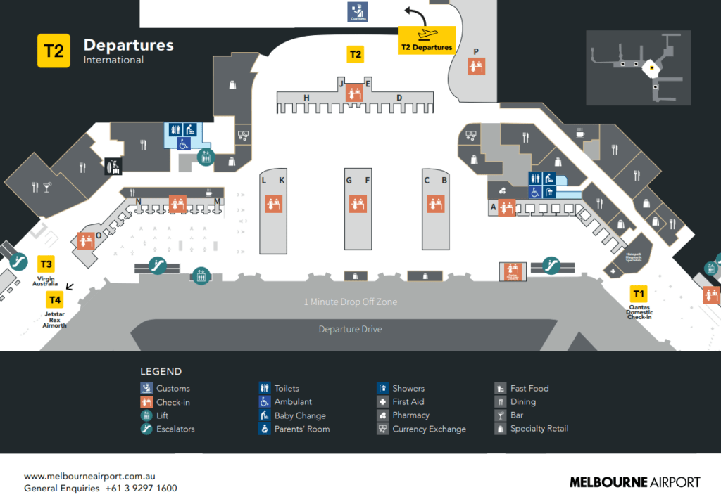 Melbourne Airport International Terminal T2