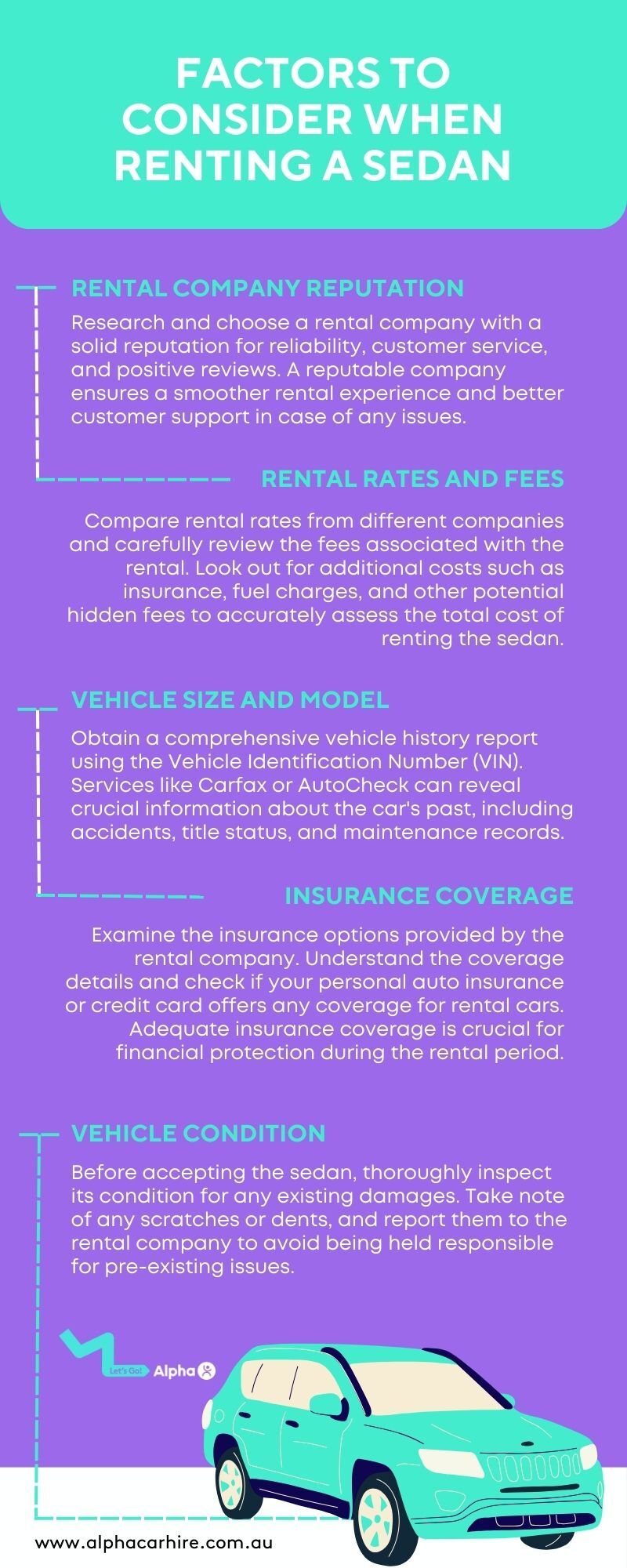 sedan-rental-infographics