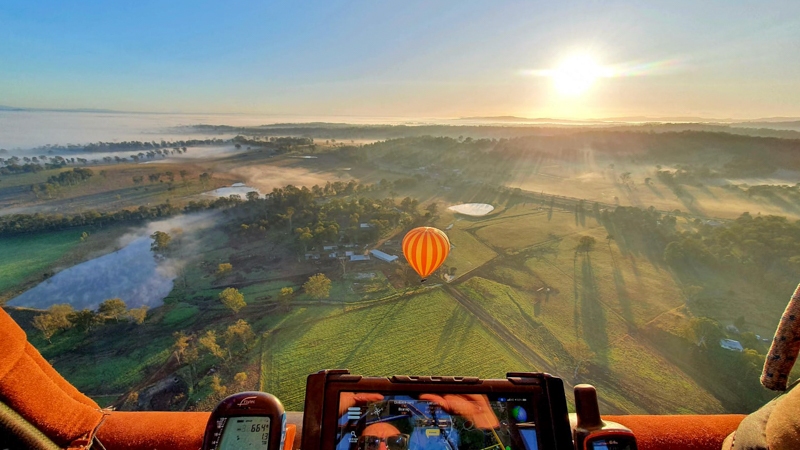 Gold Coast Hinterland Balloon Fight in July 3