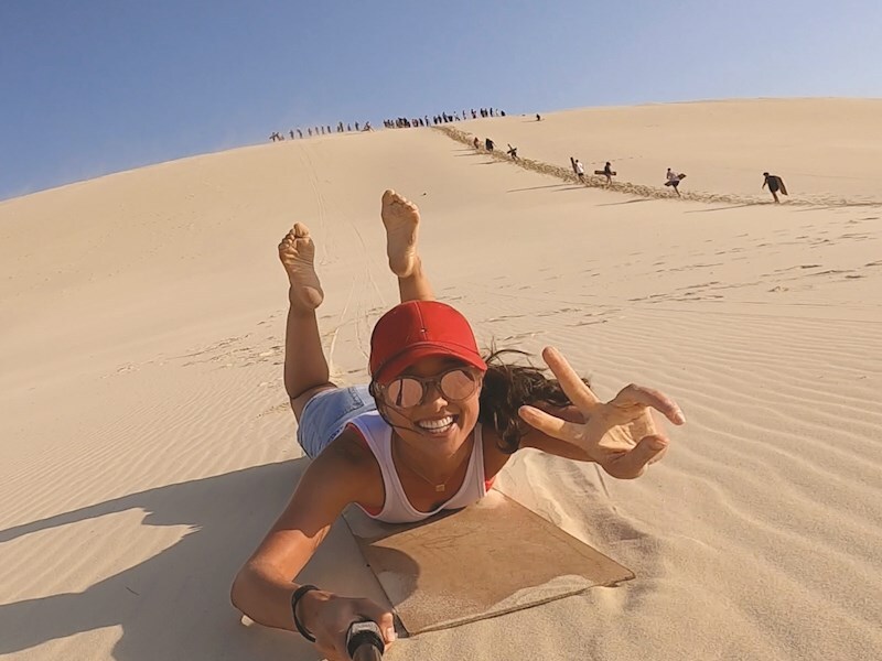 Desert Safari Tour with Sand Tobogganing