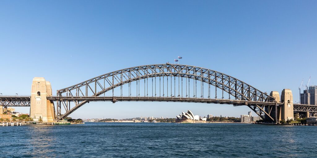 Sydney Harbour Bridge, Sydney, New South Wales, Australia