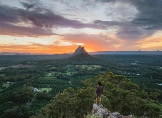 majestic Glass House Mountains