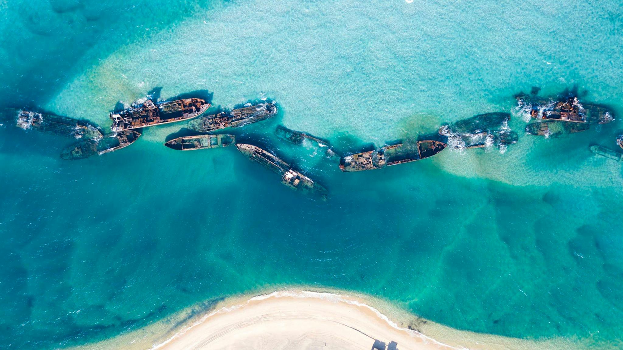 Tangalooma Island Resort Top View