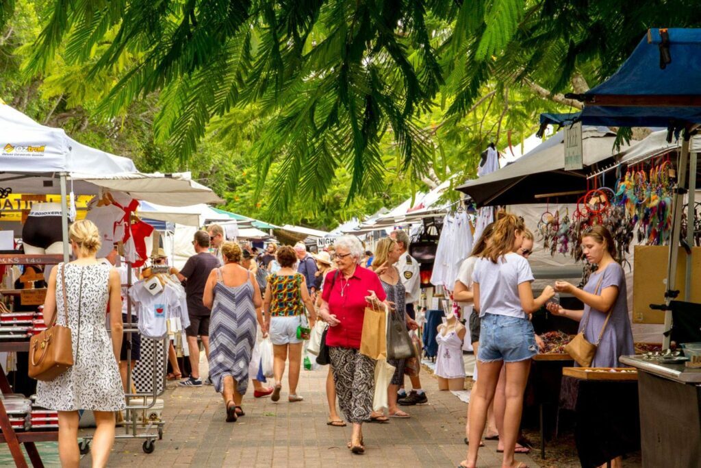 The iconic Eumundi Markets