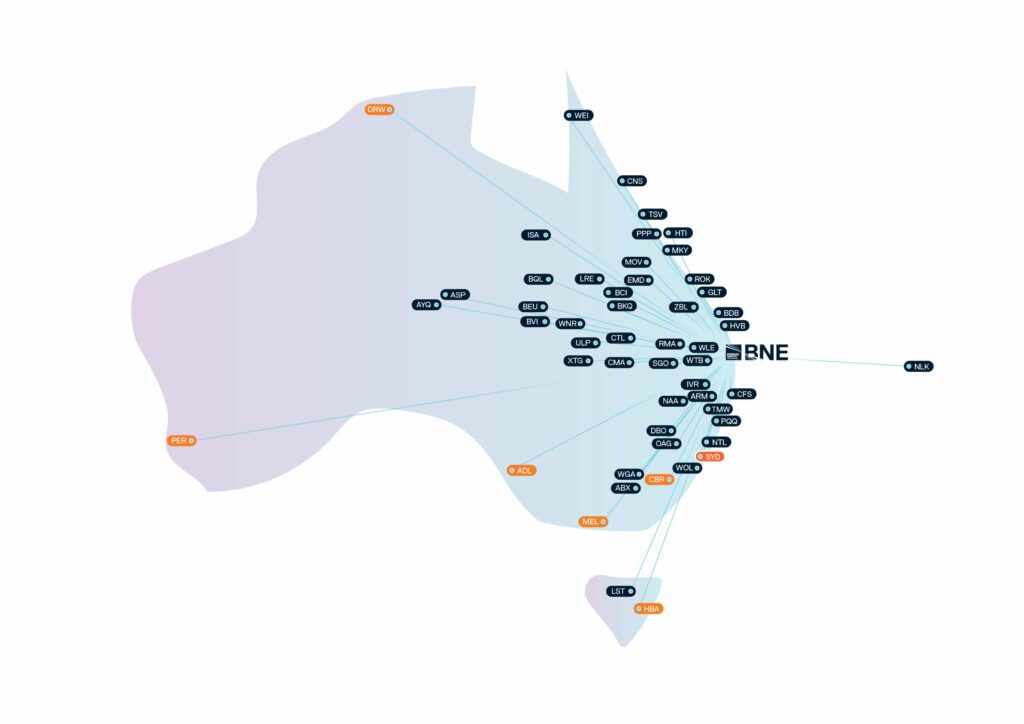 Brisbane's Domestic Network